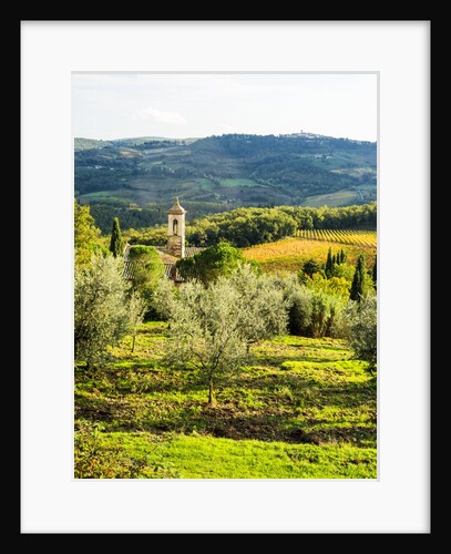 Pieve di Santa Maria Novella Near Radda in Chianti by Anonymous