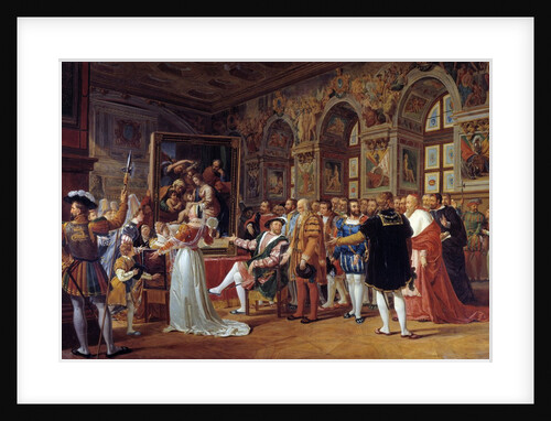 The Age of Francois 1st by Anicet-Gabriel Lemonnier