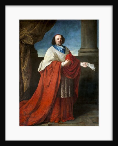 Portrait of Cardinal de Cambout de Coislin by Anonymous