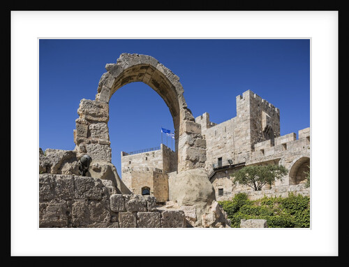 Old Town, the Tower of David (or Citadel of Jerusalem) by Anonymous