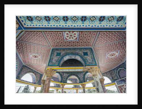 Old City, Temple Mount, detail of the Dome of the Chain by Anonymous