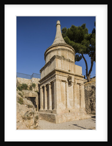 Kidron Valley, the Tomb of Absalom (also called Absalom's Pillar) by Anonymous