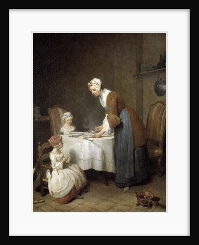 Saying Grace by Jean Baptiste Simeon Chardin