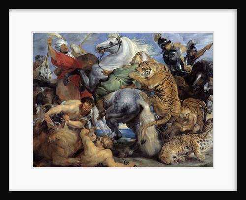 The Tiger Hunt by Peter Paul Rubens