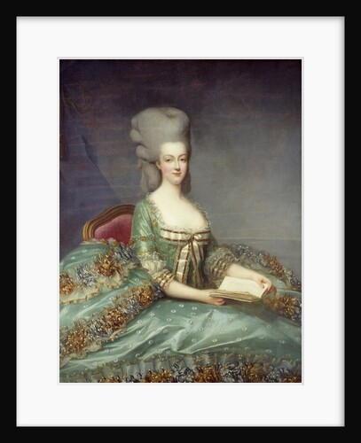 Portrait of Marie Antoinette, Queen of France - by Francois Hubert Drouais