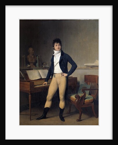 Portrait of Francois Adrien Boieldieu by Louis Leopold Boilly