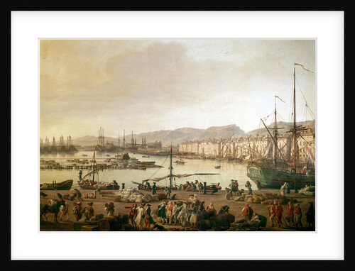 View of the Sea-Port of Toulon by Joseph Vernet
