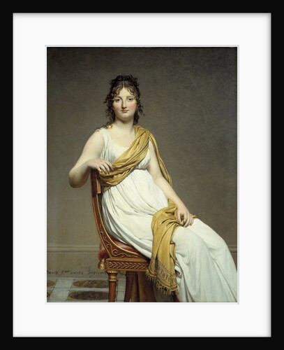 Portrait of Madame Raymond Verninac by Jacques Louis David