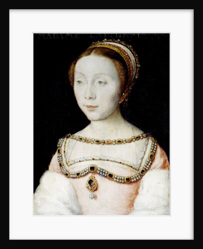 Portrait of Francoise de Longwy by Corneille de Lyon