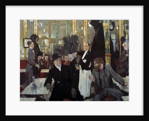 The Cafe Royal in London by Sir William Orpen