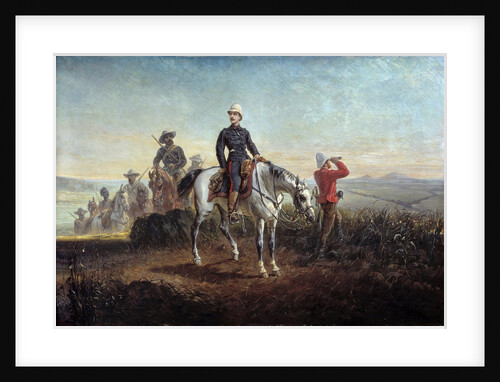 Portrait of Prince Eugene Louis Napoleon Bonaparte in Zululand by Olivier Pichat