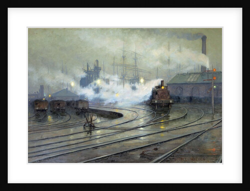 Cardiff Docks by Lionel Walden
