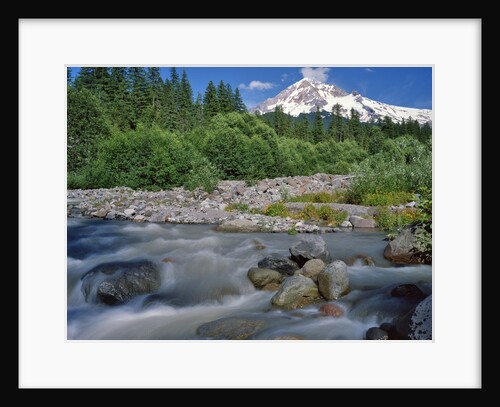 Upper Sandy River & Mt. Hood by Anonymous