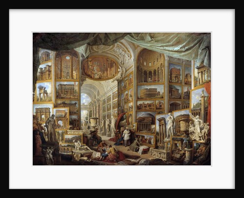 Gallery of Ancient Rome's views - by Giovanni Paolo Pannini