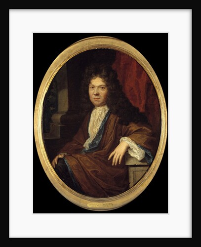 Portrait of Jean de la Bruyere - by Gaspar Netscher