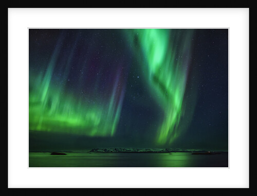 Aurora Borealis or Northern Lights, Iceland by Anonymous