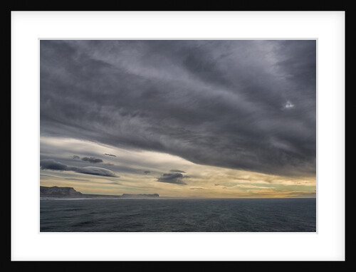 Stormy skies by Dyholaey, South Coast of Iceland by Anonymous
