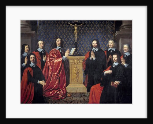 The Provost of the Merchants and Aldermen of Paris by Philippe de Champaigne