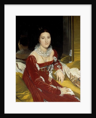 Portrait of Madame de Senonnes by Jean Auguste Dominique Ingres