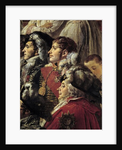 Detail of The Consecration of the Emperor Napoleon I by Jacques Louis David