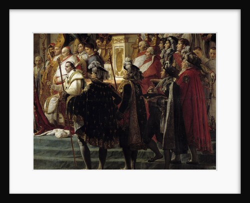 Detail of The Consecration of the Emperor Napoleon I by Jacques Louis David