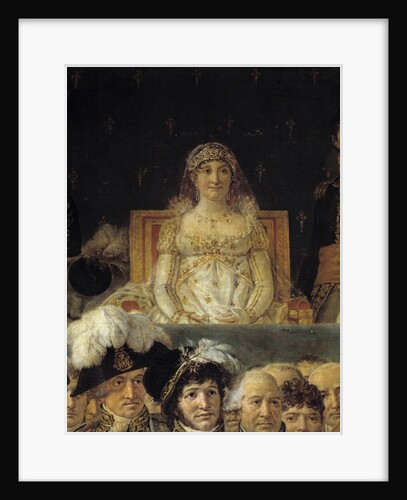 Detail of The Consecration of the Emperor Napoleon I by Jacques Louis David