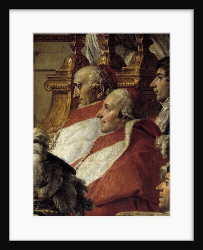 Detail of The Consecration of the Emperor Napoleon I by Jacques Louis David