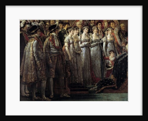 Detail of The Consecration of the Emperor Napoleon I by Jacques Louis David
