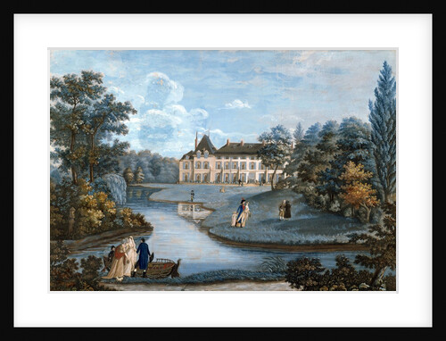 View of Malmaison Castle by Henri Courvoisier-Voisin