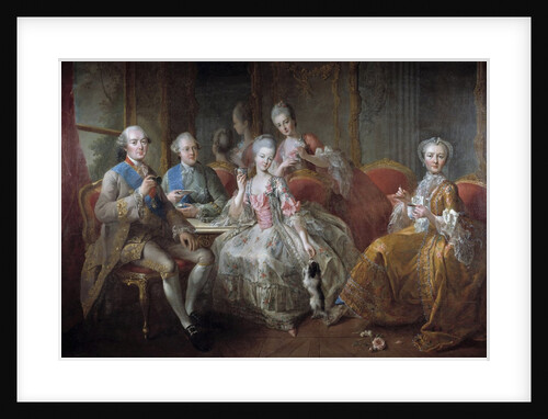 The Penthievre Family in 1768 by Jean-Baptiste Charpentier