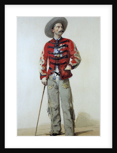 Portrait of General Gallifet dressed in contre guerillero by Isidore Alexandre Augustin Pils