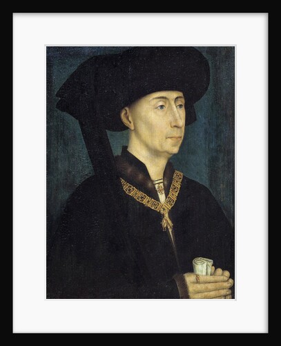 Portrait of Philip III of Burgundy called Philip the Good by Rogier van der Weyden