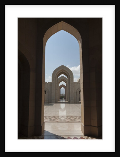 Sultan Qaboos Grand Mosque in Muscat by Anonymous