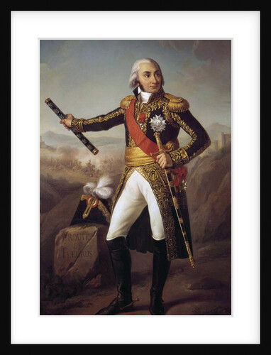 Portrait of Jean Baptiste, Comte Jourdan by Eugene-Louis Charpentier