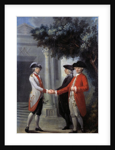 The Union of the three orders by Michel-Nicolas Perseval