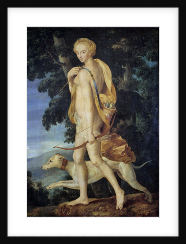The goddess Diana the Huntress by Anonymous