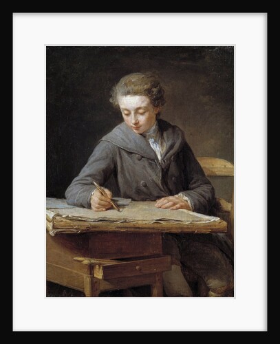 The Young Draughtsman, Portrait of Carle Vernet at the age of 14 by Nicolas Bernard Lepicie