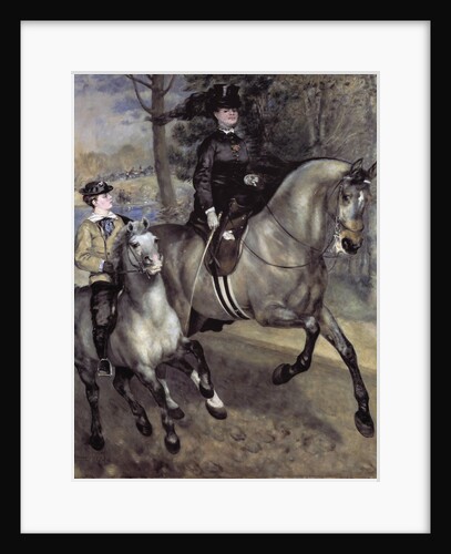 Horsewoman in the Bois de Boulogne by Pierre Auguste Renoir