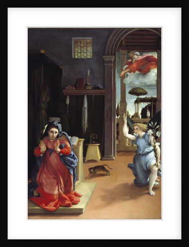 The Annunciation by Lorenzo Lotto