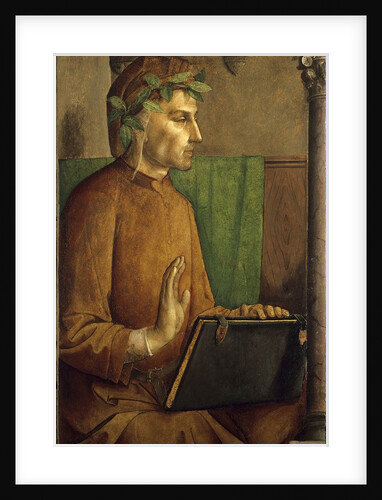 Portrait of Dante Alighieri by Juste De Gand