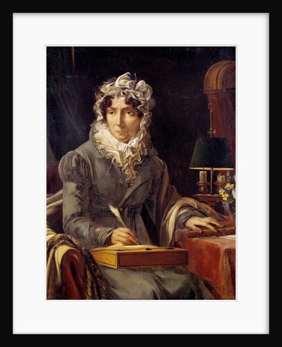 Portrait of Felicite Stephanie Ducrest by Louis Edouard Rioult