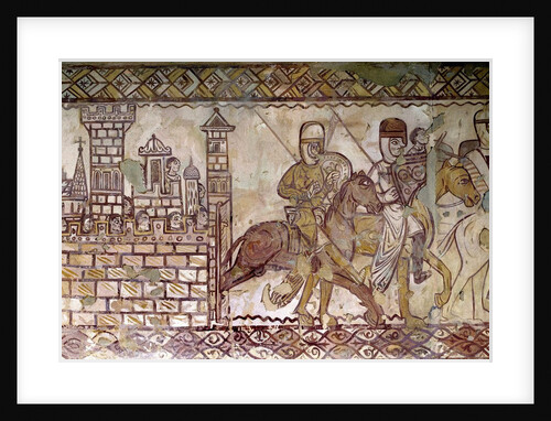 The departure for the Second Crusade, 12th century by Anonymous