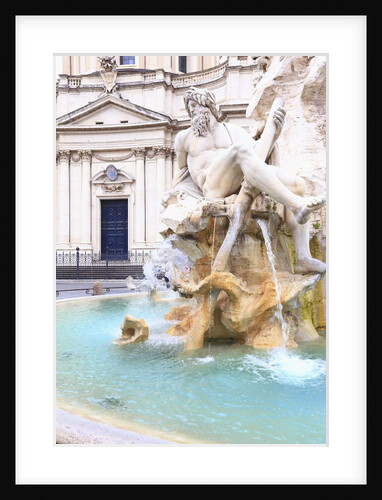 Navona square, Fontana dei Fiumi by Gian Lorenzo Bernini