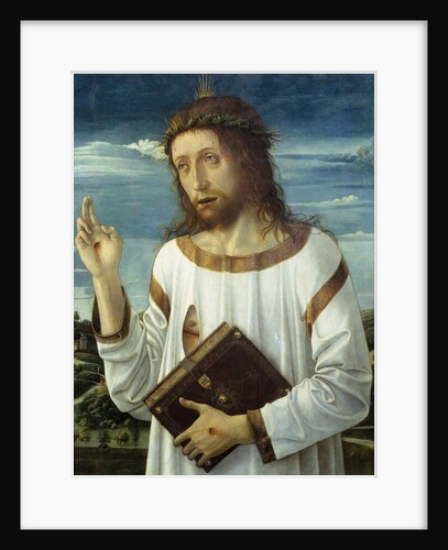 Christ Blessing, by Giovanni Bellini called il Giambellino by Anonymous