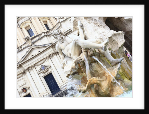 Navona square, Fontana dei Fiumi by Gian Lorenzo Bernini
