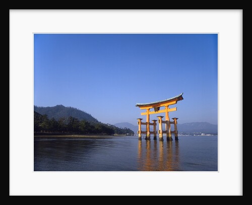Torii Gate , Miyajima, Hiroshima, Japan by Anonymous