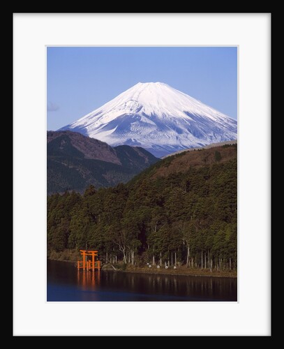 Lake Ashi , Mount Fuji, Japan by Anonymous