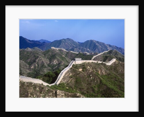 View of Great Wall, Badaling, China by Anonymous