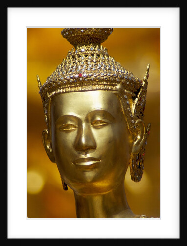 View of Kinnara Figure, Wat Phra Kaeo, Bangkok, Thailand by Anonymous