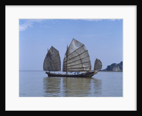 Chinese Junk, South China Sea, China by Anonymous
